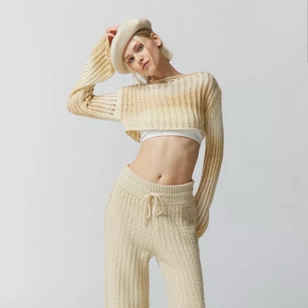 Urban Outfitters UO Ladder Knit Shrug Sweater XS